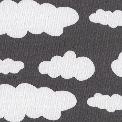 Jersey Swafing - Wolken - Dunkelgrau